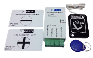 ماژول دربازکن کارتی + ریموت (تگ ریدر خارجی) لگزو مدل DB201